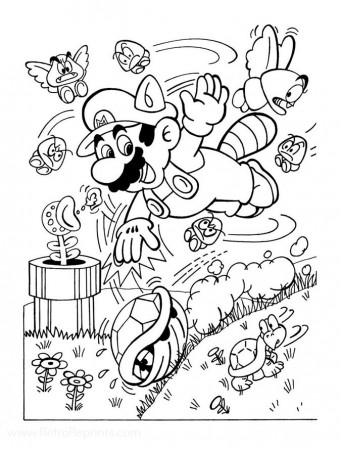 Super Mario Bros. Coloring Pages ...