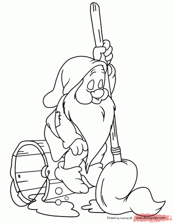 sleepy-mop.gif (1014×1296) | Disney princess coloring pages, Cartoon coloring  pages, Disney coloring pages