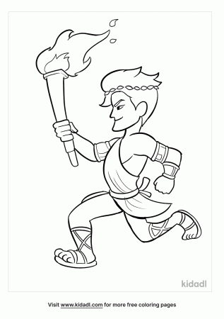 Ancient Olympics Coloring Pages | Free Sports Coloring Pages | Kidadl