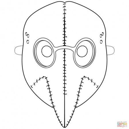 Plague Mask coloring page | Free Printable Coloring Pages | Plague mask,  Free printable coloring, Coloring pages