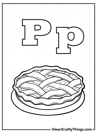 Printable Letter P Coloring Pages (Updated 2022)