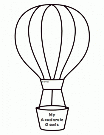 Printable Hot Air Balloon Template - Coloring Pages for Kids and ...