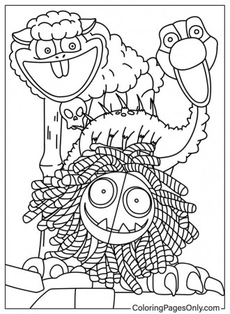 Free Poppy Playtime 4 Coloring Pages - ColoringPagesOnly.com
