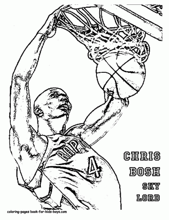 Basketball Coloring Pages | Free Coloring Pages