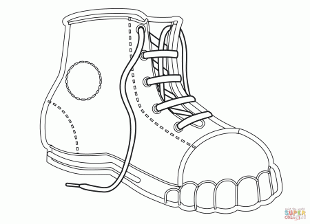 Clothes and Shoes coloring pages | Free Coloring Pages