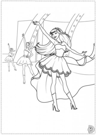 Coloring Pages Pop Stars - Coloring