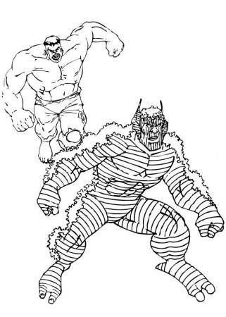 Hulk vs abomination coloring pages ...hellokids.com