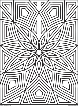 Geometrip.com - Free Geometric Coloring Designs - Rectangles | Geometric coloring  pages, Pattern coloring pages, Mandala coloring pages