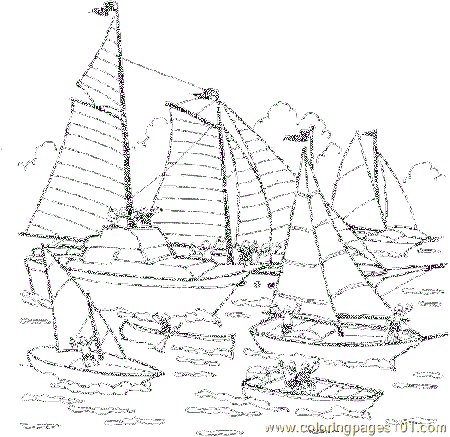 Boat Coloring Page 33 Coloring Page for Kids - Free Water Transport  Printable Coloring Pages Online for Kids - ColoringPages101.com | Coloring  Pages for Kids