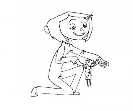 Coraline 2 Coloring Page - Free Printable Coloring Pages for Kids