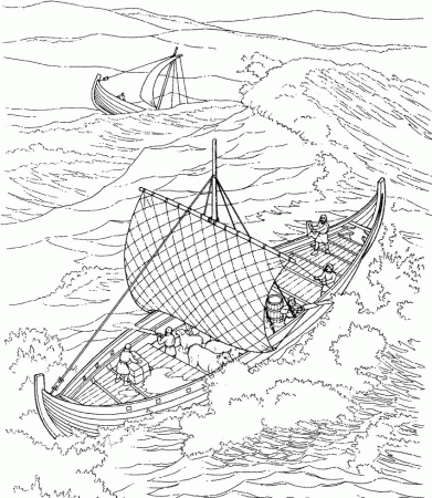 Leif Erikson Coloring Pages - Vikings Coloring Pages - Coloring Pages For  Kids And Adults