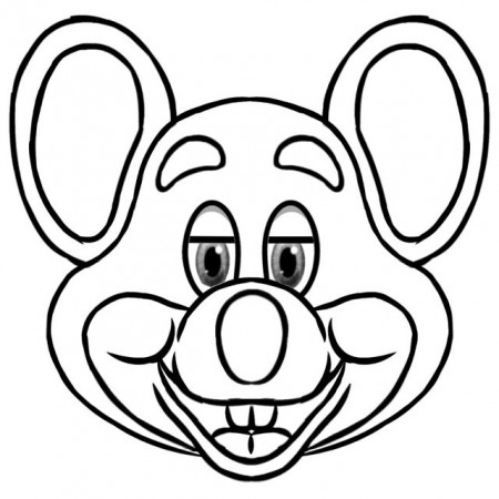 A new and more accurate Chuck e Cheese Sketch for a remake of the 3d model  i made few days ago. : r/Animatronics