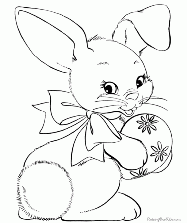 15+ FREE Easter Coloring Pages - Happiness is Homemade