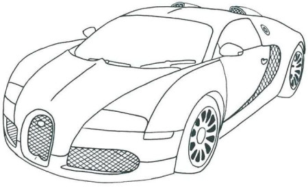 Coloring Pages of a Bugatti (36 photos) » Drawings for sketching and not  only - Papik.PRO