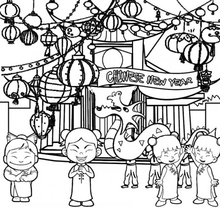 Chinese New Year Coloring Pages - Best Coloring Pages For Kids