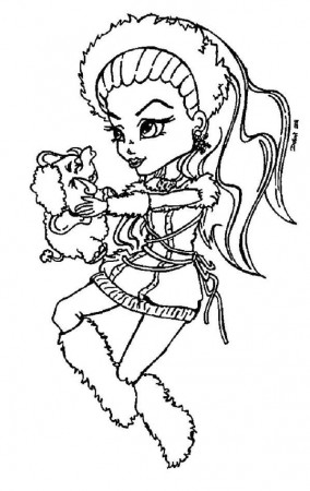 Kids-n-fun.com | 32 coloring pages of Monster High