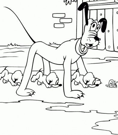 Free Printable Pluto Coloring Pages For Kids