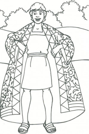 Best Photos of Joseph Coat Many Colors Coloring Page Printable ...