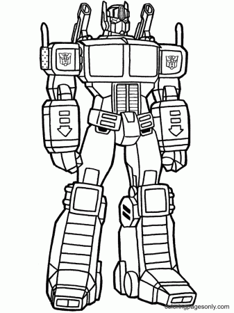Transformers Ironhide Coloring Pages ...