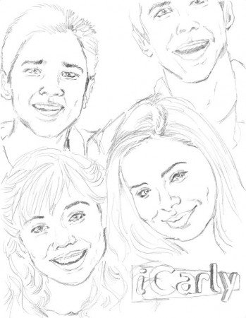icarly coloring pages - Clip Art Library