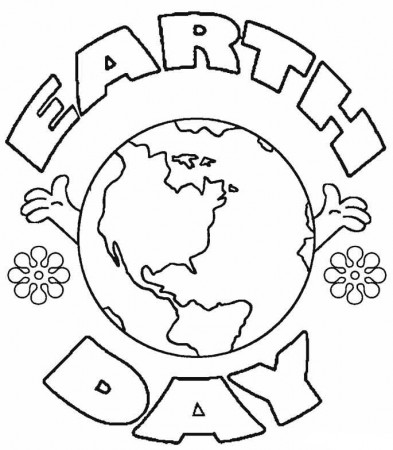 Earth Day Coloring Pages - Best Coloring Pages For Kids | Earth day coloring  pages, Earth coloring pages, Planet coloring pages