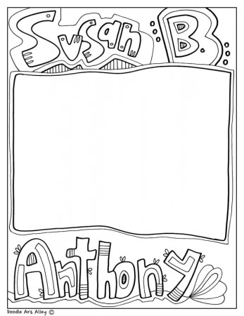 Susan B. Anthony - Classroom Doodles