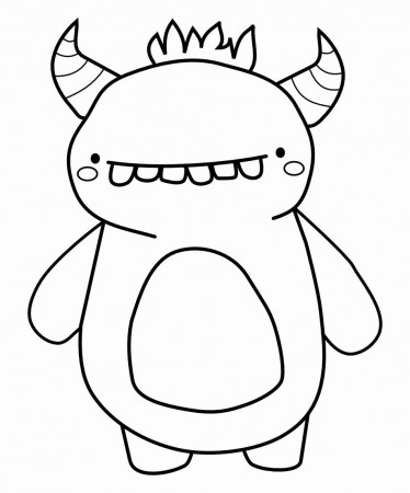 Coloring Pages | Free Monsters Coloring Pages For Kids