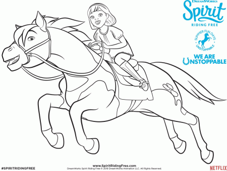 Abigail & Boomerang Coloring Pages - Spirit Riding Free Coloring Pages - Coloring  Pages For Kids And Adults