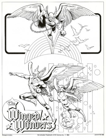 Hawkman | Superhero coloring pages, Comic art community, Drawing superheroes