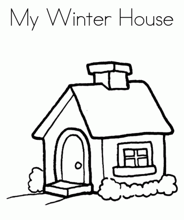 Coloring Page House. house coloring page coloring download ...