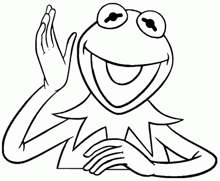 The Muppets Kermit The Frog 6 Coloring Pages | Wecoloringpage