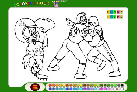 Football Coloring Pages For Kids - Football Coloring Pages - YouTube