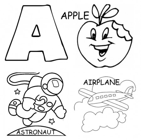ABC Coloring Pages - Bestofcoloring.com