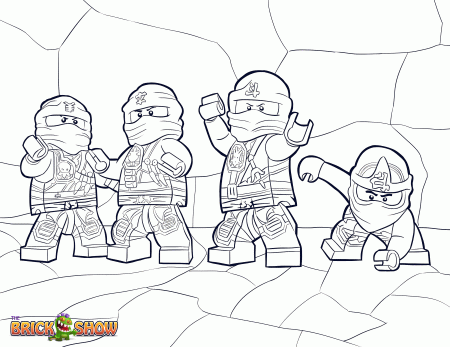 LEGO Ninjago Tournament of Elements Coloring Pages | The Brick Fan