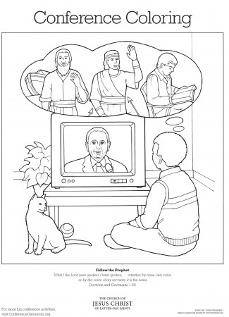 Coloring Pages | LDS Lesson Ideas | Page 2