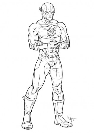 Coloring Pages Flash Gordon - High Quality Coloring Pages