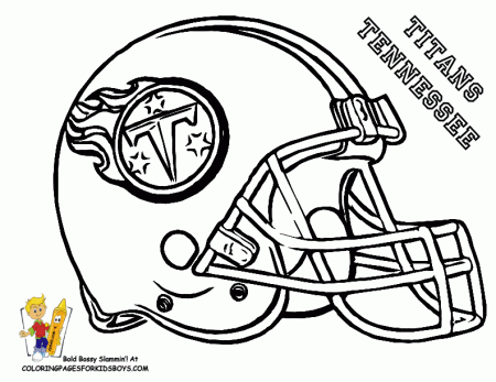 Bills Football Coloring Page - Coloring Pages For All Ages