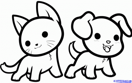 How to Draw Kawaii Animals, Step by Step, anime animals, Anime ...