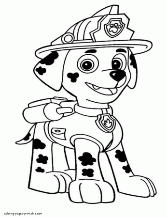 Paw Patrol Ryder Coloring Pages To Print