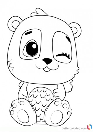 printable coloring pages hatchimals puppit from hatchimals ...