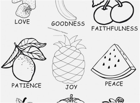 38 Photo Fruit Of the Spirit Coloring Pages Beautiful YonjaMedia.com
