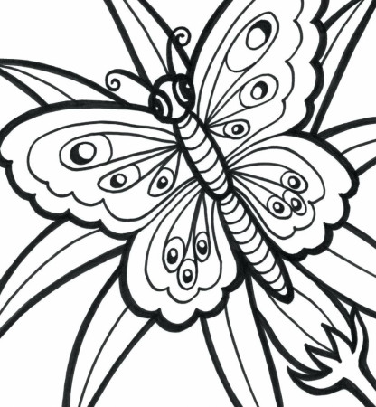 Easy Coloring Pages for Adults - Best Coloring Pages For Kids