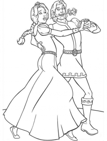 Princess Fiona Coloring Pages - Free Printable Coloring Pages for Kids