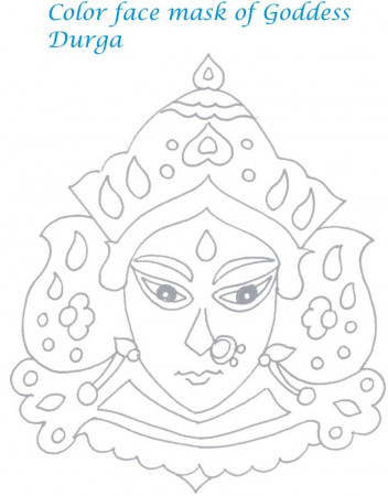 Navaratri coloring pages