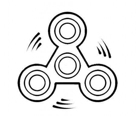 Fidget Spinner Coloring Pages - Best Coloring Pages For Kids