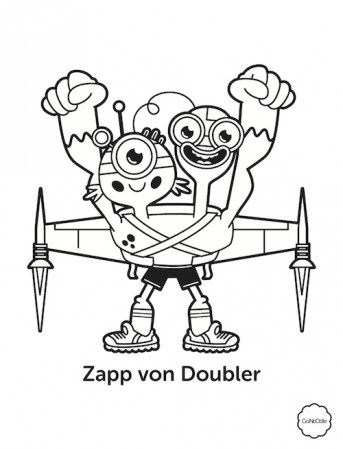 Champ Coloring Sheets - GoNoodle