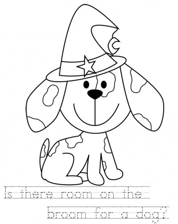 Room On The Broom Coloring Pages – homeicon.info