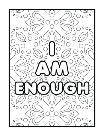 Printable Motivational Coloring Pages ...
