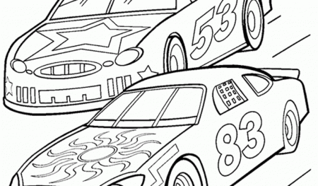 Free Printable Race Car Coloring Pages For Kids - Gianfreda.net