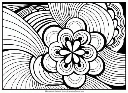 abstract adult colouring pages | Only Coloring Pages